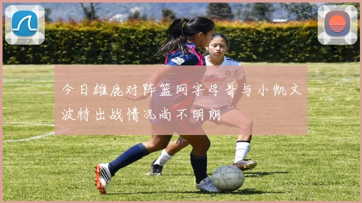 今日雄鹿对阵篮网字母哥与小凯文波特出战情况尚不明朗